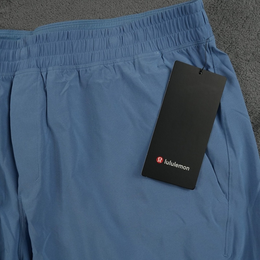 Lululemon Pace Breaker Short Mens XXL Blue 5" Linerless Swift Fabric‎ LM7B86S - Picture 2 of 9